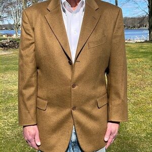 Emanuel Ungaro cashmere blazer 41R